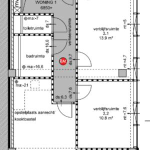Woning aan de Jan van Hooffstraat te Eindhoven