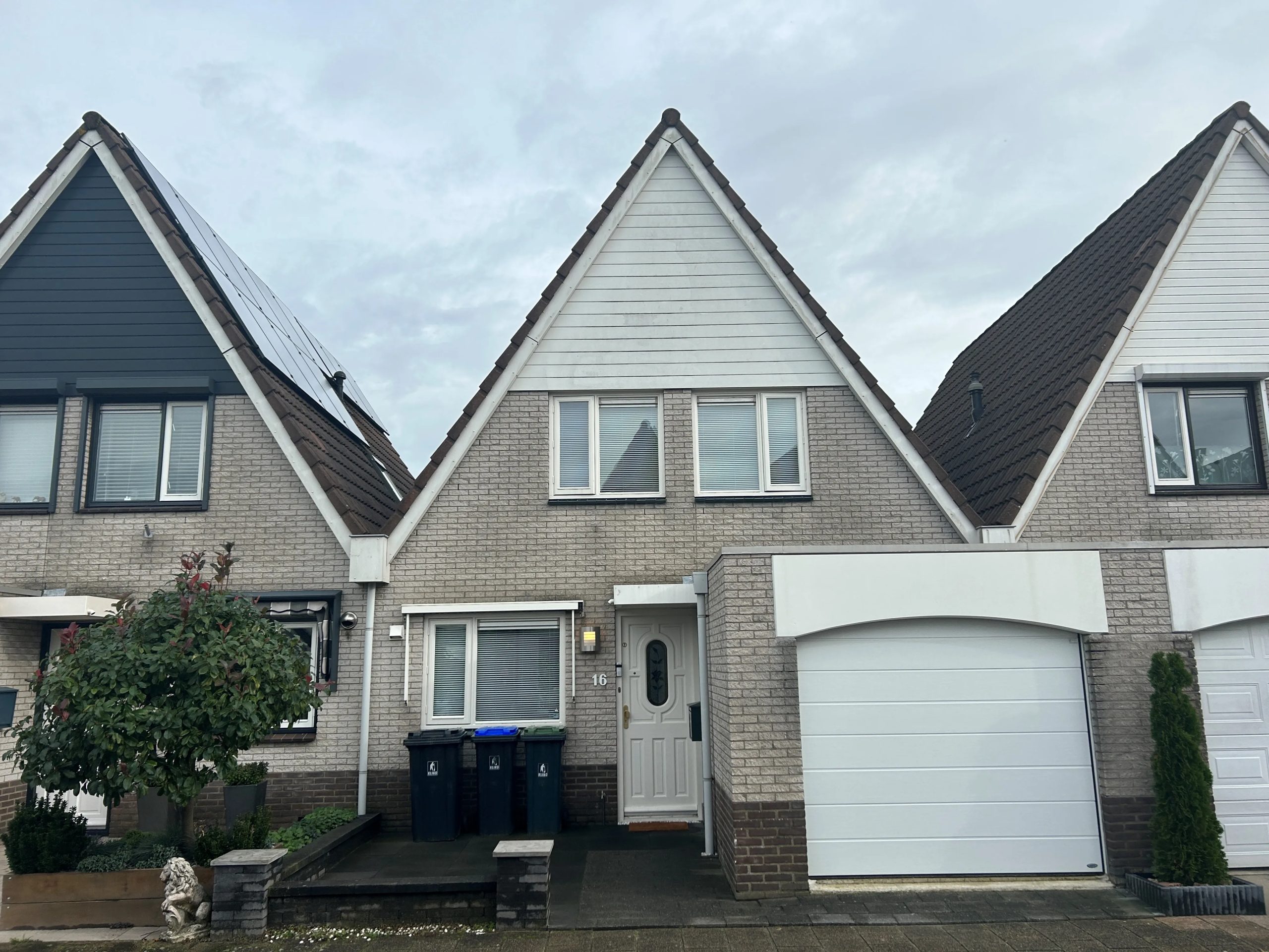 Woning aan de Chopinstraat te Hellevoetsluis