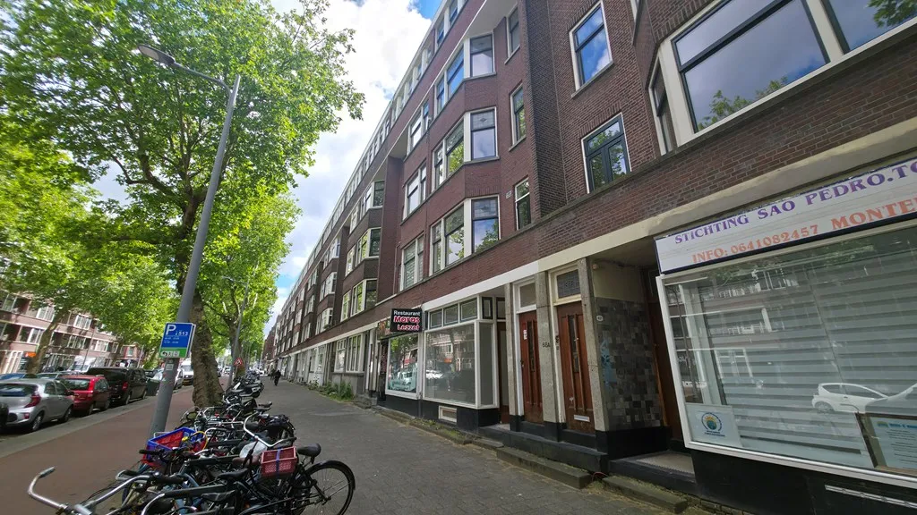 Woning aan de Mathenesserweg te Rotterdam