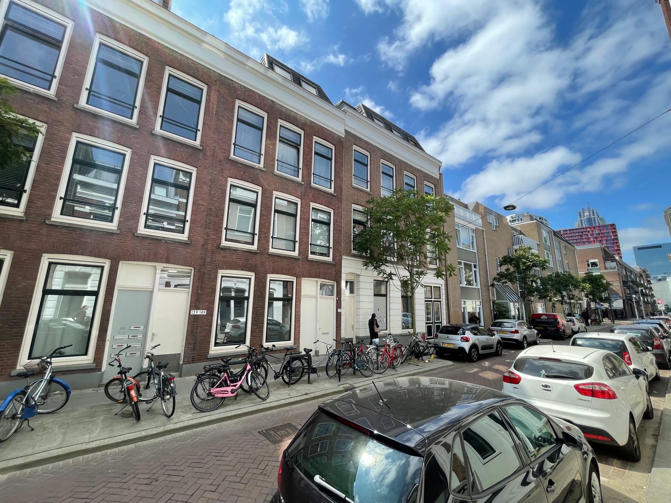 Woning aan de Mauritsstraat te Rotterdam
